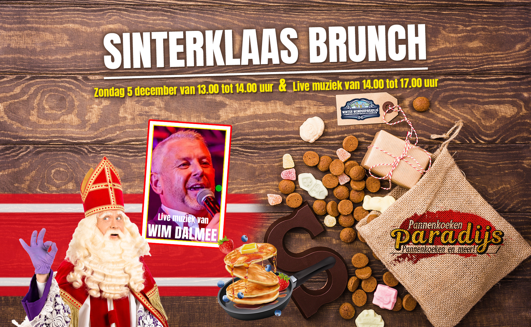 Sinterklaas Brunch & Live Muziek