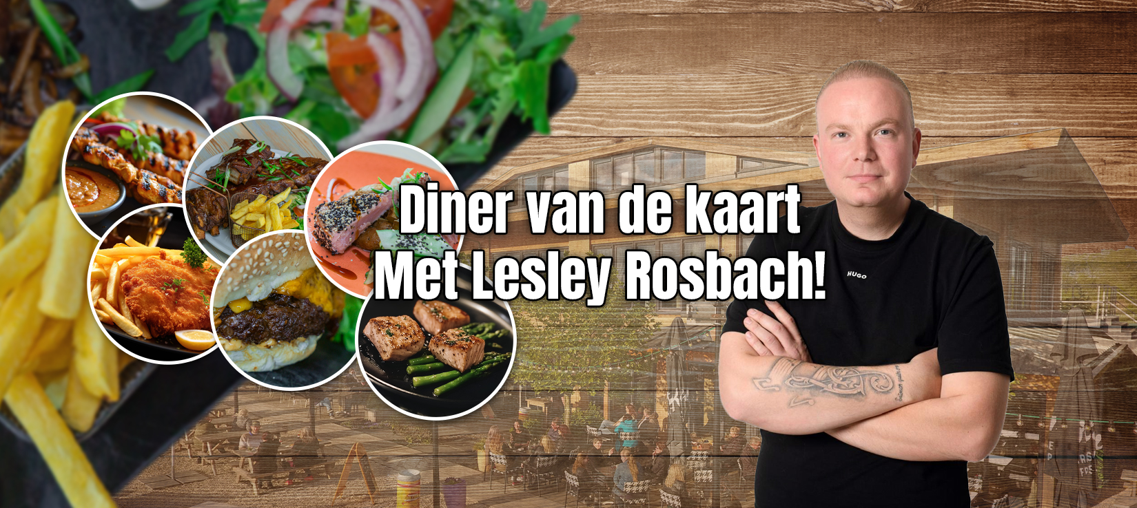 Live muziek & diner met Lesley Rosbach